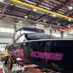 Wellcraft Scarab tent